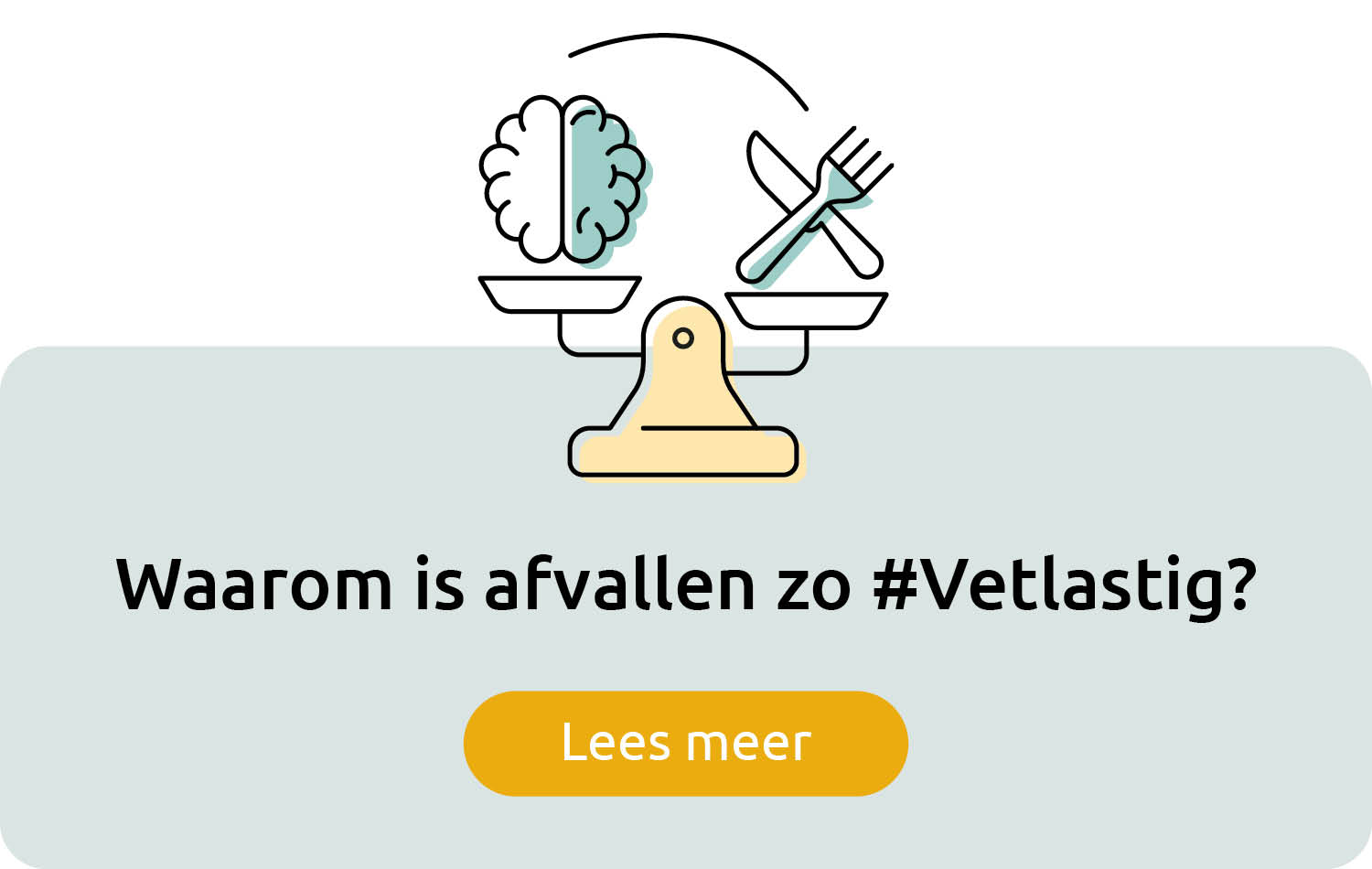 Waarom is afvallen #Vetlastig